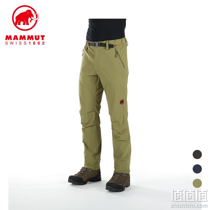 Mammut 猛犸象 男士户外休闲运动软壳长裤1020-09760 多码 572.79元 值值值-买手聚集的地方