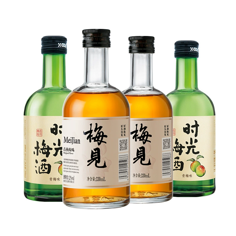 88VIP会员，梅见 12度青梅酒330mL*4瓶+时光梅酒330mL*4瓶 115.1元包邮（返30元猫超卡后，折14.39元/瓶） 值值值-买手聚集的地方