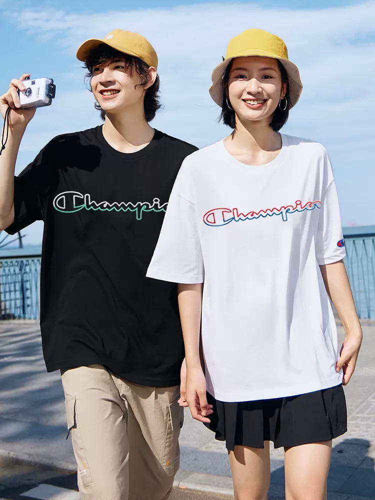 Champion 冠军牌 Life系列 中性纯棉刺绣Logo休闲T恤 多款多色 88元包邮包税（双重优惠） 值值值-买手聚集的地方