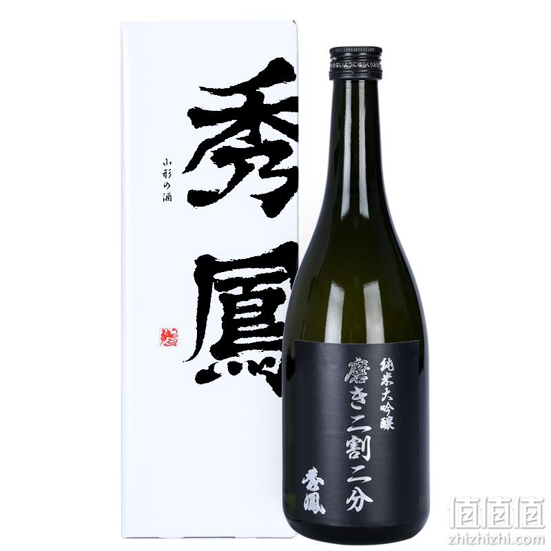 金奖品质，日本进口 秀凤 磨·二割二分纯米大吟酿（黑标）720ml 赠酒具+礼品袋 新低448元包邮（需领券） 值值值-买手聚集的地方