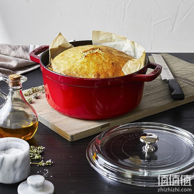 Staub 珐宝 珐琅铸铁炖锅 24cm 3.8L（4夸脱） 864元 值值值-买手聚集的地方