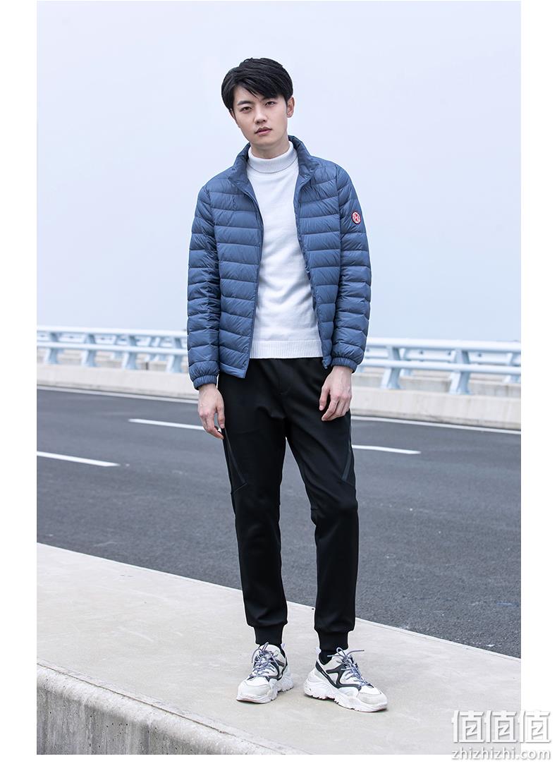 鸭鸭  秋冬男士90%白鸭绒短款立领/连帽羽绒服 多色 99元包邮（需领券） 值值值-买手聚集的地方