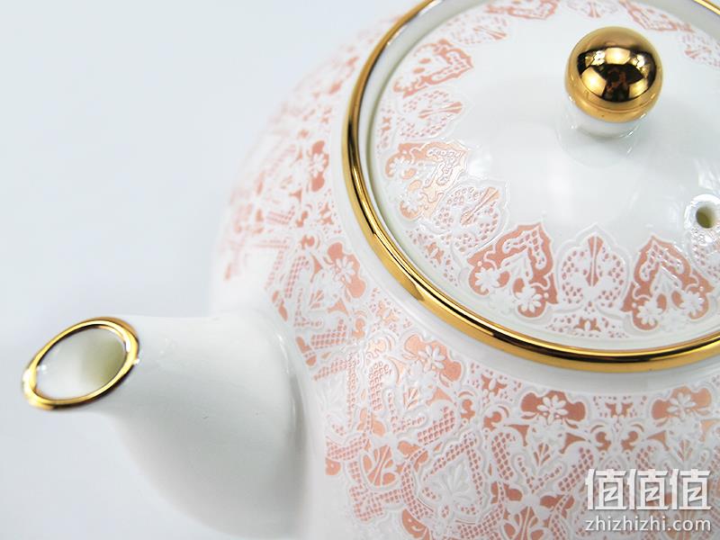 NARUMI 鸣海 极光骨瓷茶壶 带滤网 330cc 52251-4515 250.29元 值值值-买手聚集的地方