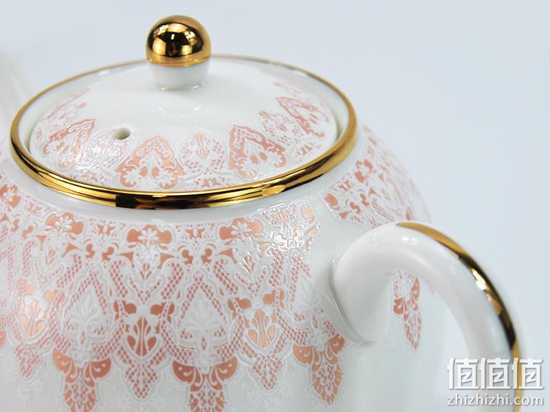 NARUMI 鸣海 极光骨瓷茶壶 带滤网 330cc 52251-4515 250.29元 值值值-买手聚集的地方
