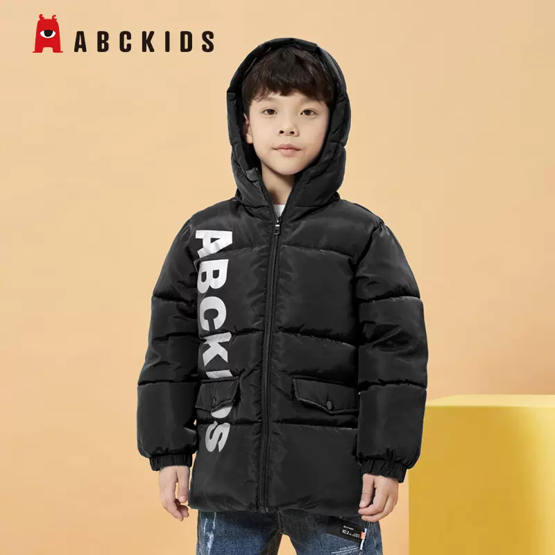 Abc kids 2023秋冬男女童时尚保暖纯色外套棉服(120~160码)4色 49.9元包邮(需领券) 值值值-买手聚集的地方
