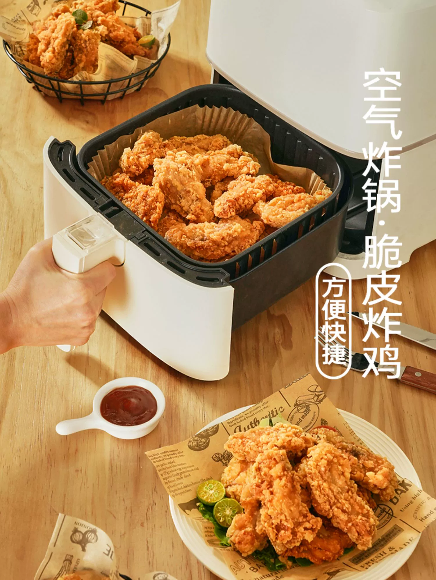 展艺 半成品香辣韩式脆皮炸鸡块 260g*4袋 史低39.9元包邮（需领券） 值值值-买手聚集的地方