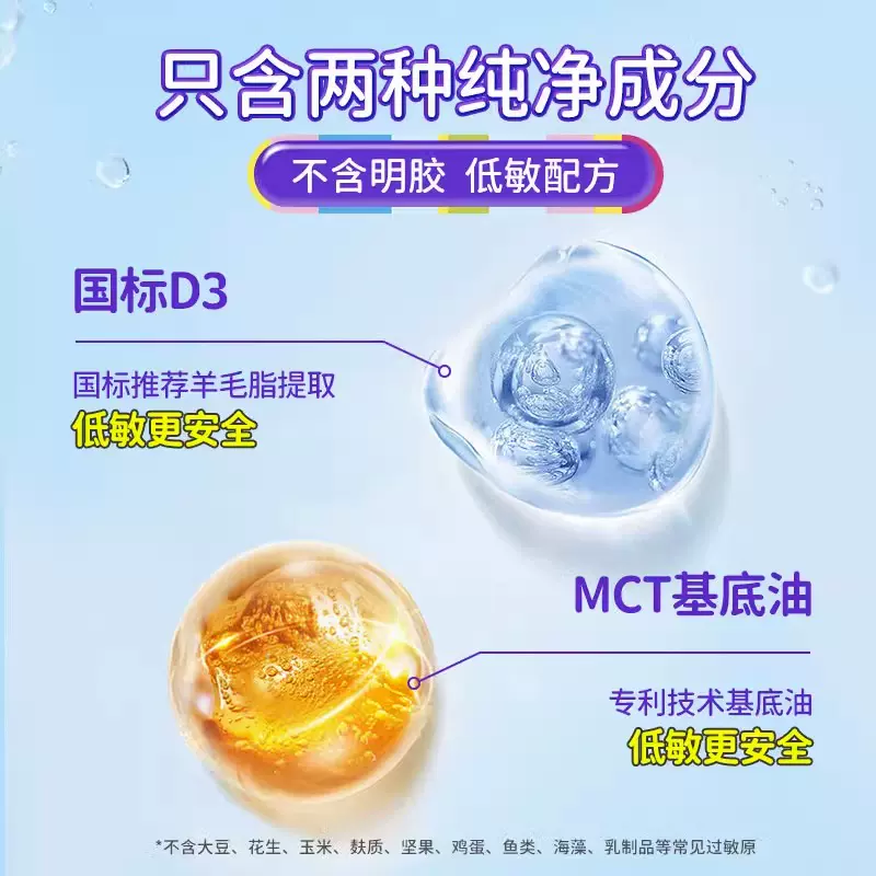 加拿大版，Baby Ddrops 加强版婴儿维生素d3滴剂 100滴*2瓶 158.75元包邮（双重优惠） 值值值-买手聚集的地方