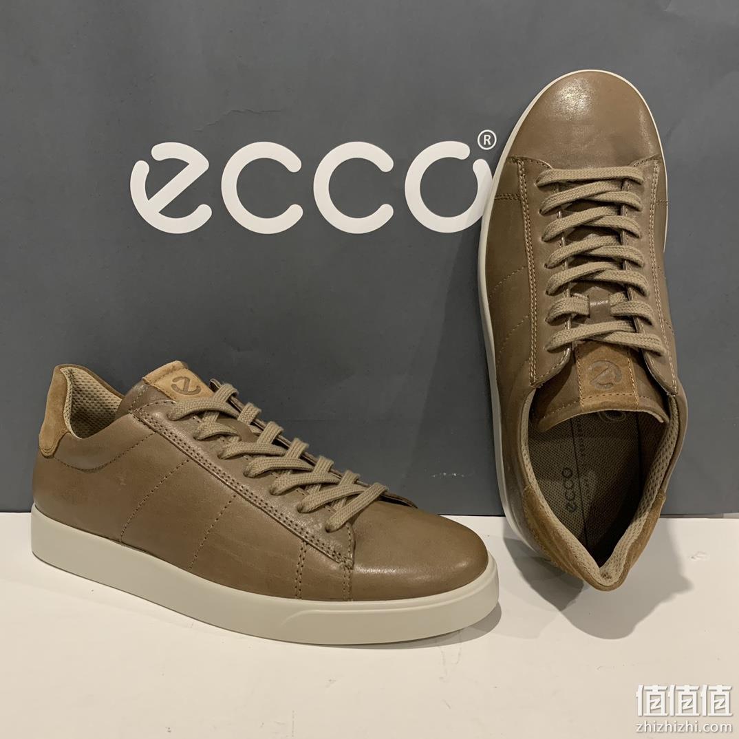 ECCO 爱步 Street Lite街头轻巧 男士真皮休闲板鞋 521304 407.74元（天猫旗舰店折后934元） 值值值-买手聚集的地方