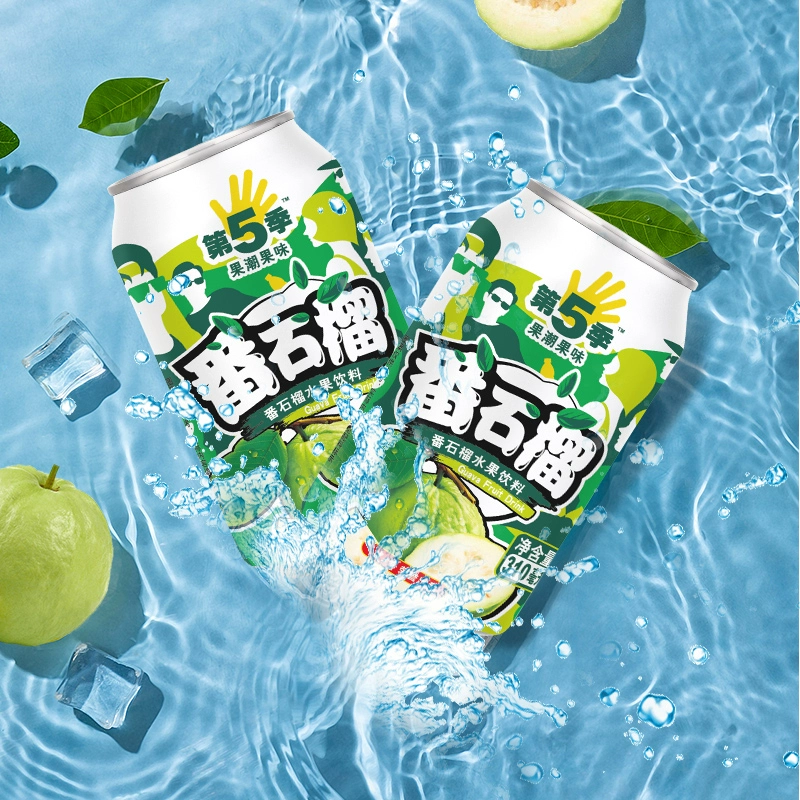 健力宝 第5季 番石榴/芒果/水蜜桃水果饮料 310ml*24听 45元包邮（双重优惠） 值值值-买手聚集的地方