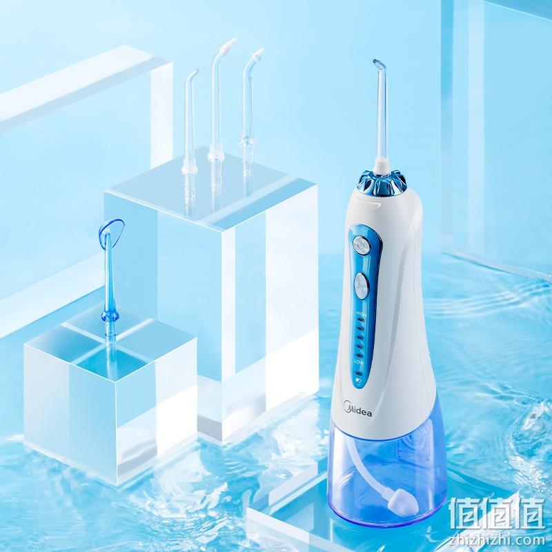 Midea 美的 MC-BJ0101 小蓝鲸冲牙器 自带5个喷嘴 149元包邮（双重优惠） 值值值-买手聚集的地方