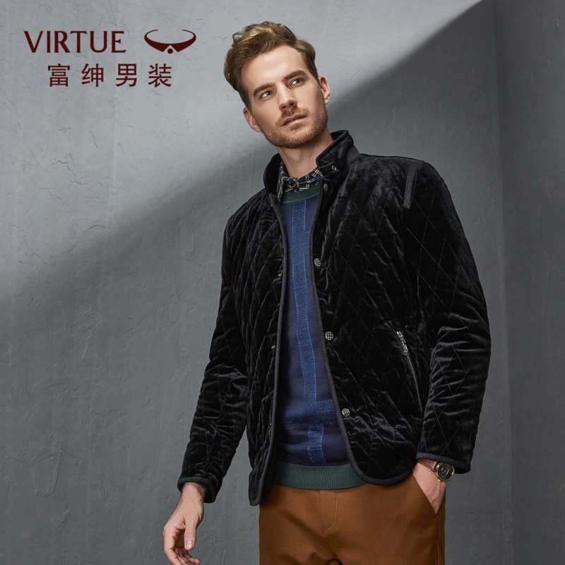 反季促销，Virtue 富绅 男士中长款保暖棉服外套 四款可选 103元包邮（需用券） 值值值-买手聚集的地方