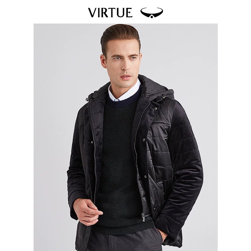 反季促销，Virtue 富绅 男士中长款保暖棉服外套 四款可选 103元包邮（需用券） 值值值-买手聚集的地方