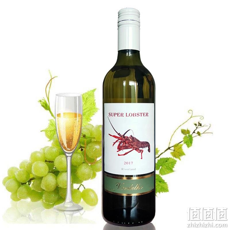 Auscess 澳赛诗 超级龙虾系列 华帝露干白葡萄酒 750mL*2件 54元包邮（折27元/瓶） 值值值-买手聚集的地方
