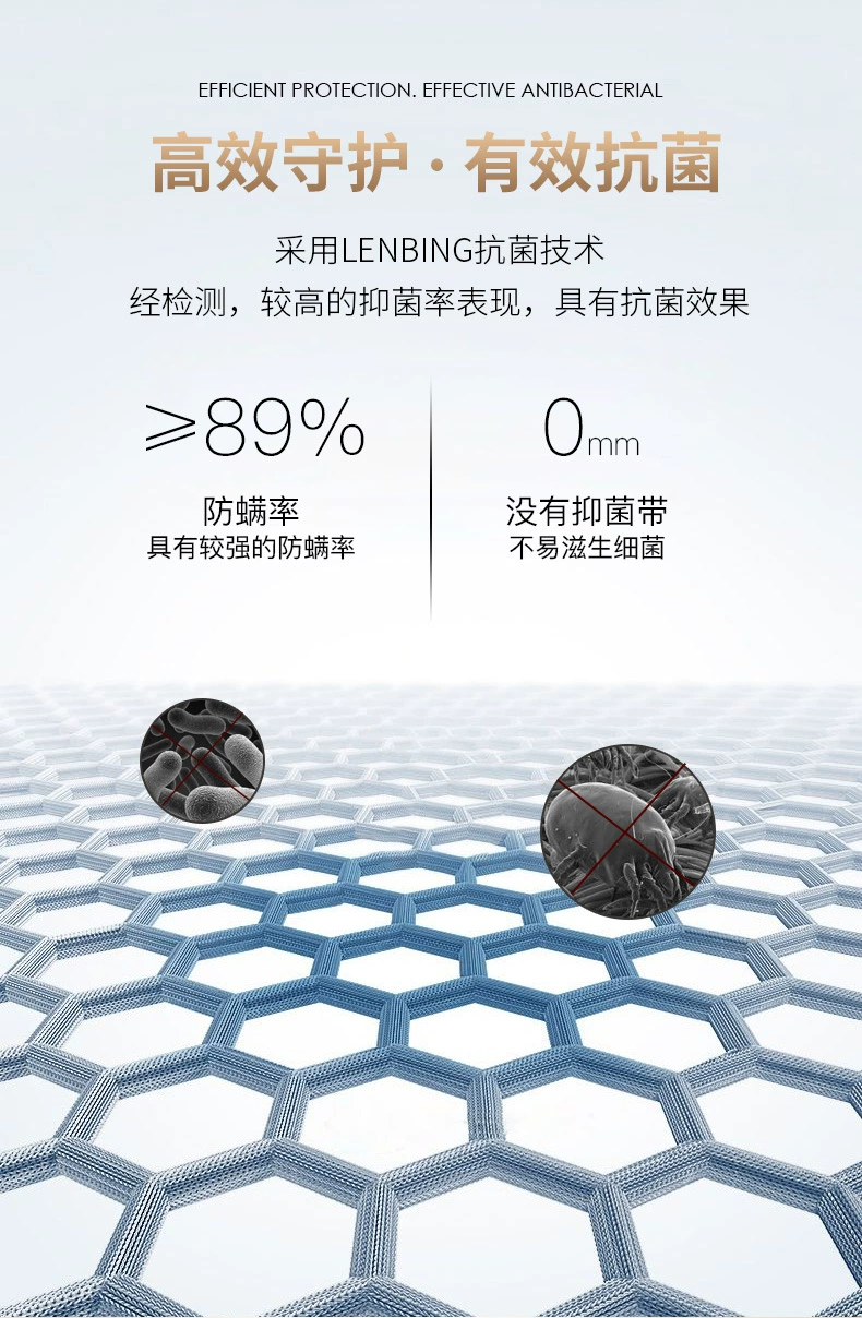 紫罗兰 防螨抗菌 全棉羽丝绒枕头*2个 49元包邮（需领券） 值值值-买手聚集的地方