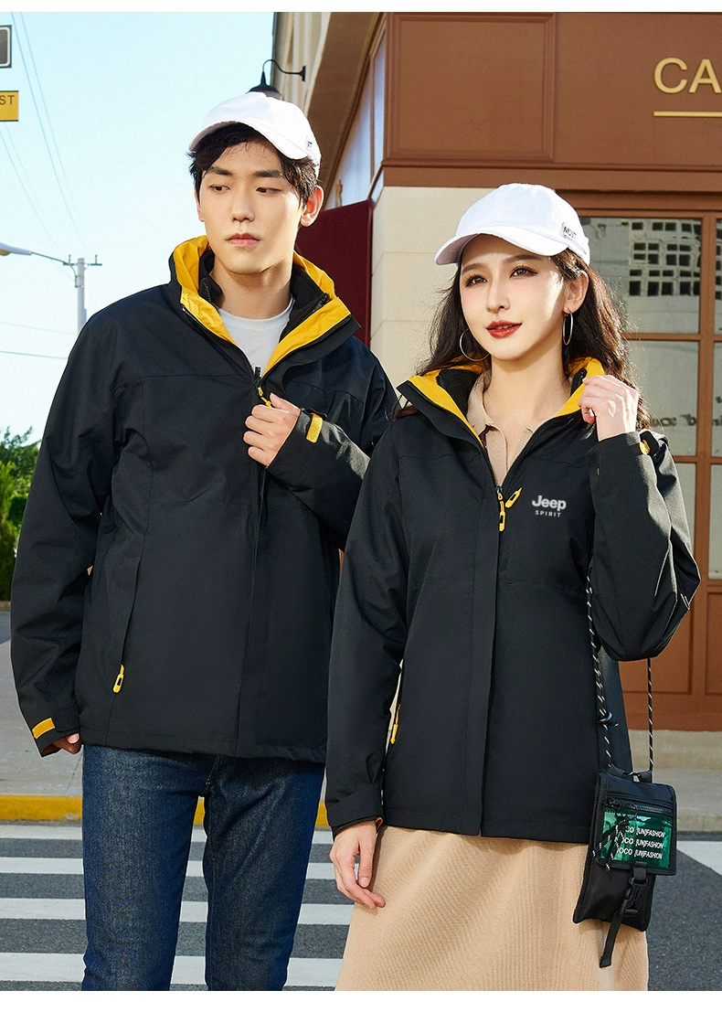 Jeep Spirit 吉普 2023秋冬男女运动户外冲锋衣 多色 59.9元包邮（带内胆款149.9元） 值值值-买手聚集的地方
