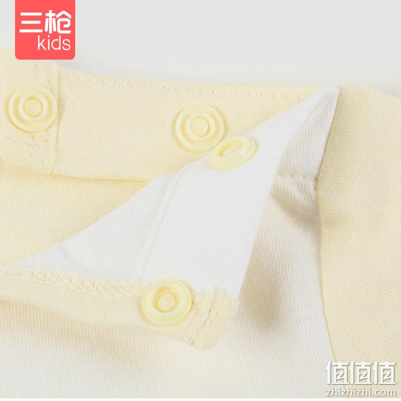 三枪 A类皮马棉婴幼儿内衣套装（80~100码）多色 49元包邮（24.5元/套） 值值值-买手聚集的地方