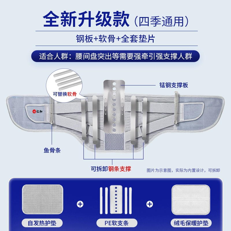 仁和 医用护腰带 68元包邮起（需用券） 值值值-买手聚集的地方