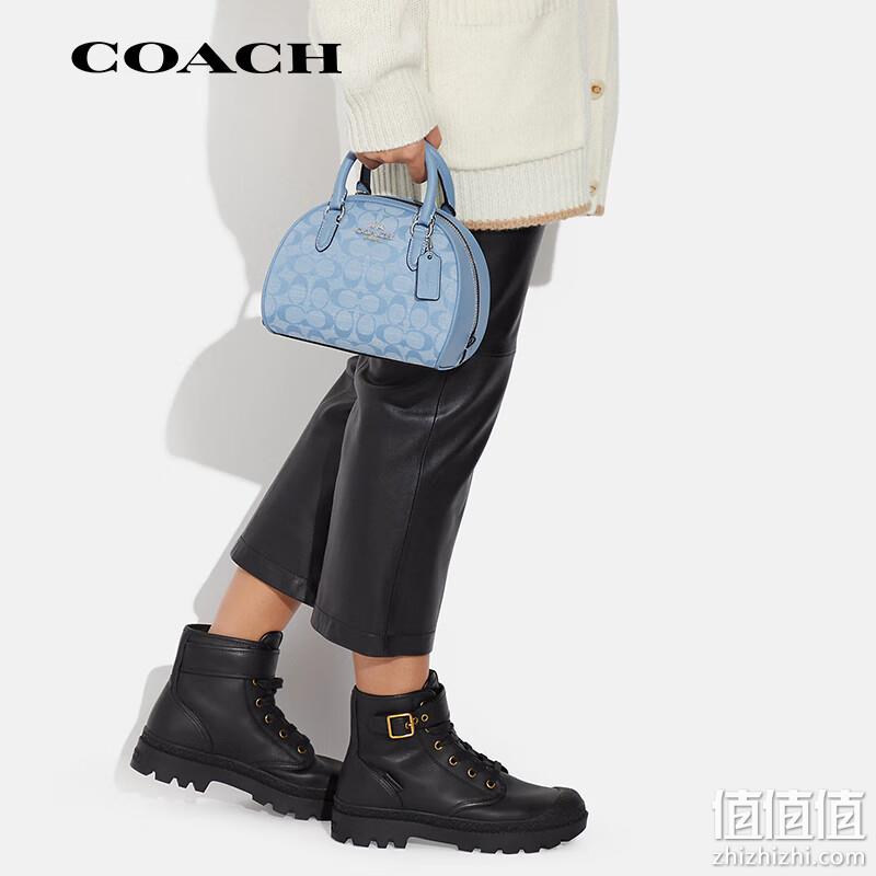 Coach 蔻驰 Sydney 2023年新款女士小号单肩斜挎贝壳包  CH140 909.64元（京东自营1899元） 值值值-买手聚集的地方