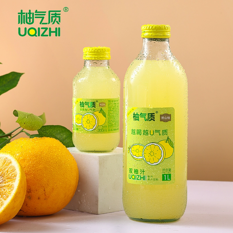 柚气质 双柚汁饮料 300ml*5瓶 14.9元包邮（需领券） 值值值-买手聚集的地方