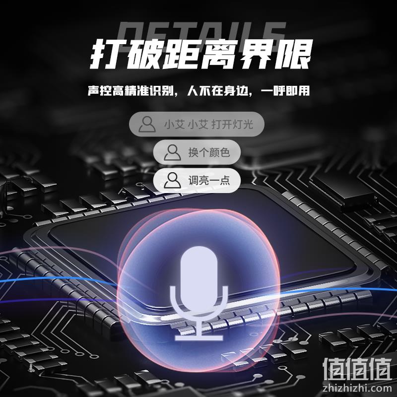 多功能语音控制台灯插座 29.99元包邮（需用券） 值值值-买手聚集的地方