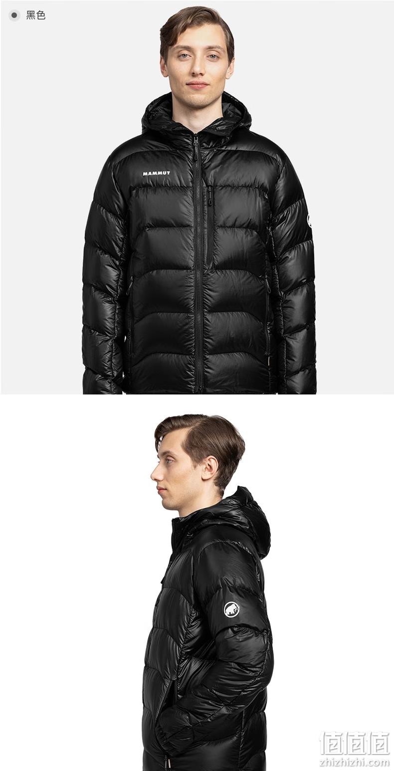 Mammut 猛犸象 Gravity 男士750蓬白鹅绒轻量防泼水连帽羽绒服 1013-02630 1410.23元（天猫旗舰店3998元） 值值值-买手聚集的地方