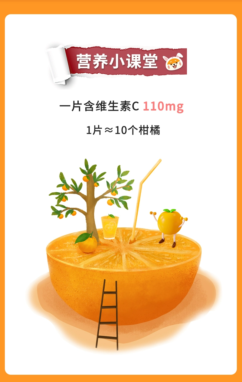 韩国进口，Veg Tometo 维格美 HeeHee无糖维生素C咀嚼片0.8g*180片 多口味 27.92元包邮包税（需领券） 值值值-买手聚集的地方