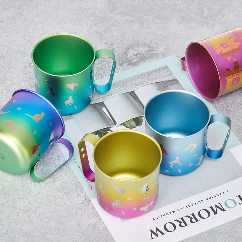 日本产，0税！Horie 堀江 单层纯钛家庭马克杯 喵星人/可爱小猪 320ml 152.89元包邮包税 值值值-买手聚集的地方