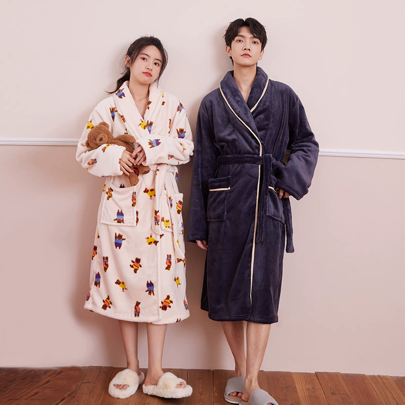 Cottonshell 棉籽壳 男女款法兰绒睡袍裙 多色 新低39元包邮（需领券） 值值值-买手聚集的地方