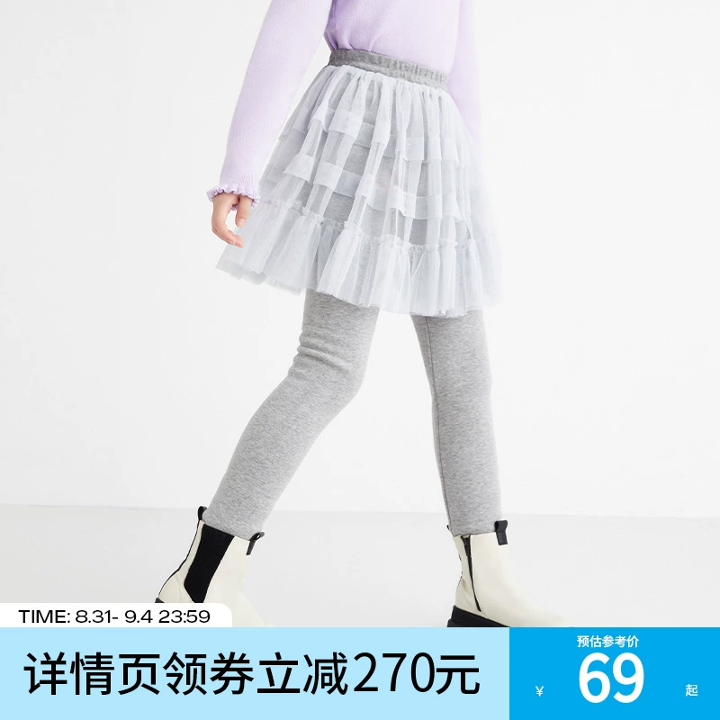 清仓低价，安奈儿 儿童保暖运动工装裤/梭织裤/针织打底裙裤（110~170码） 69元包邮（需领券） 值值值-买手聚集的地方