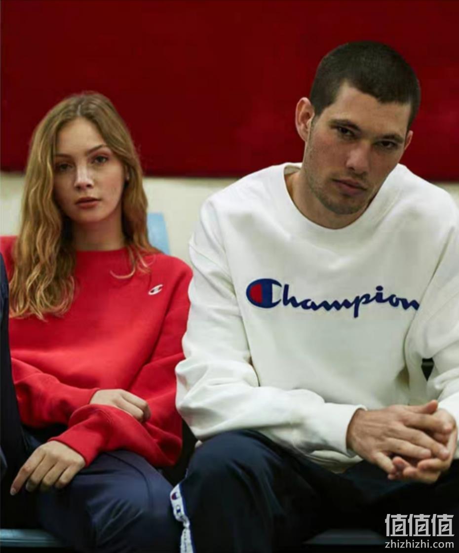 Champion 冠军牌 情侣款圆领印花卫衣 多色多款 128元包邮（需领券） 值值值-买手聚集的地方