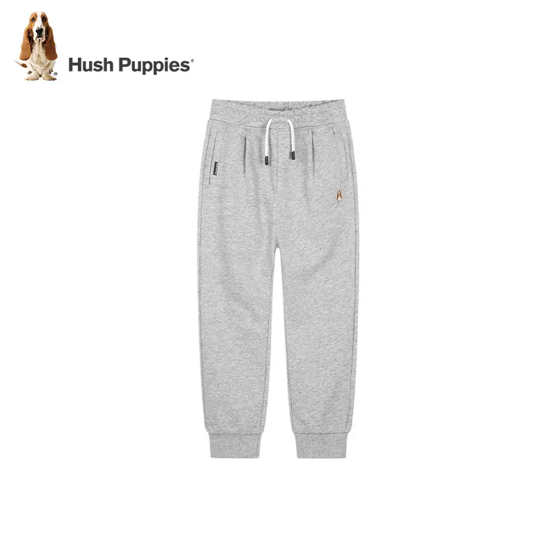 Hush Puppies 暇步士 2023秋季新款男童宽松休闲运动裤（105~160码）3色 99元包邮（需领券） 值值值-买手聚集的地方