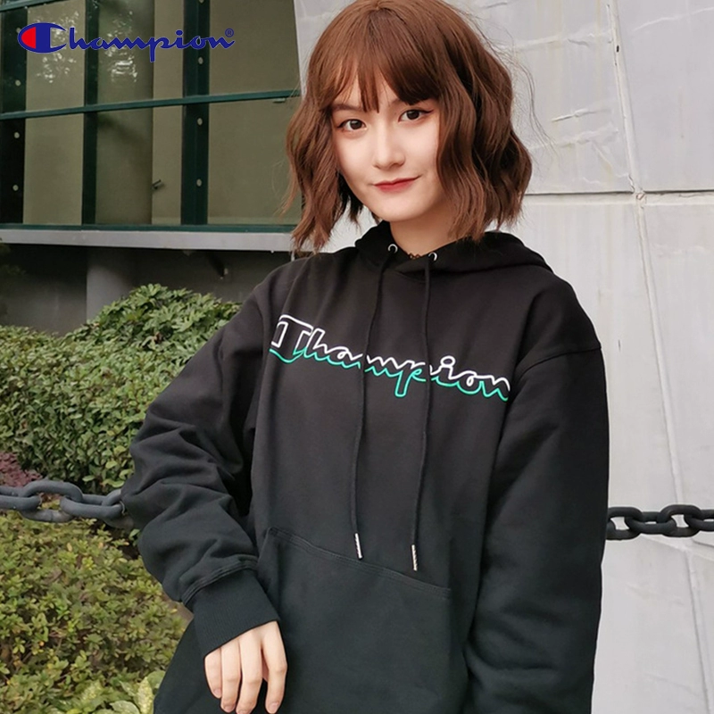 champion 冠军牌 美版情侣款秋冬宽松连帽加绒卫衣 多款 168元包邮 值值值-买手聚集的地方