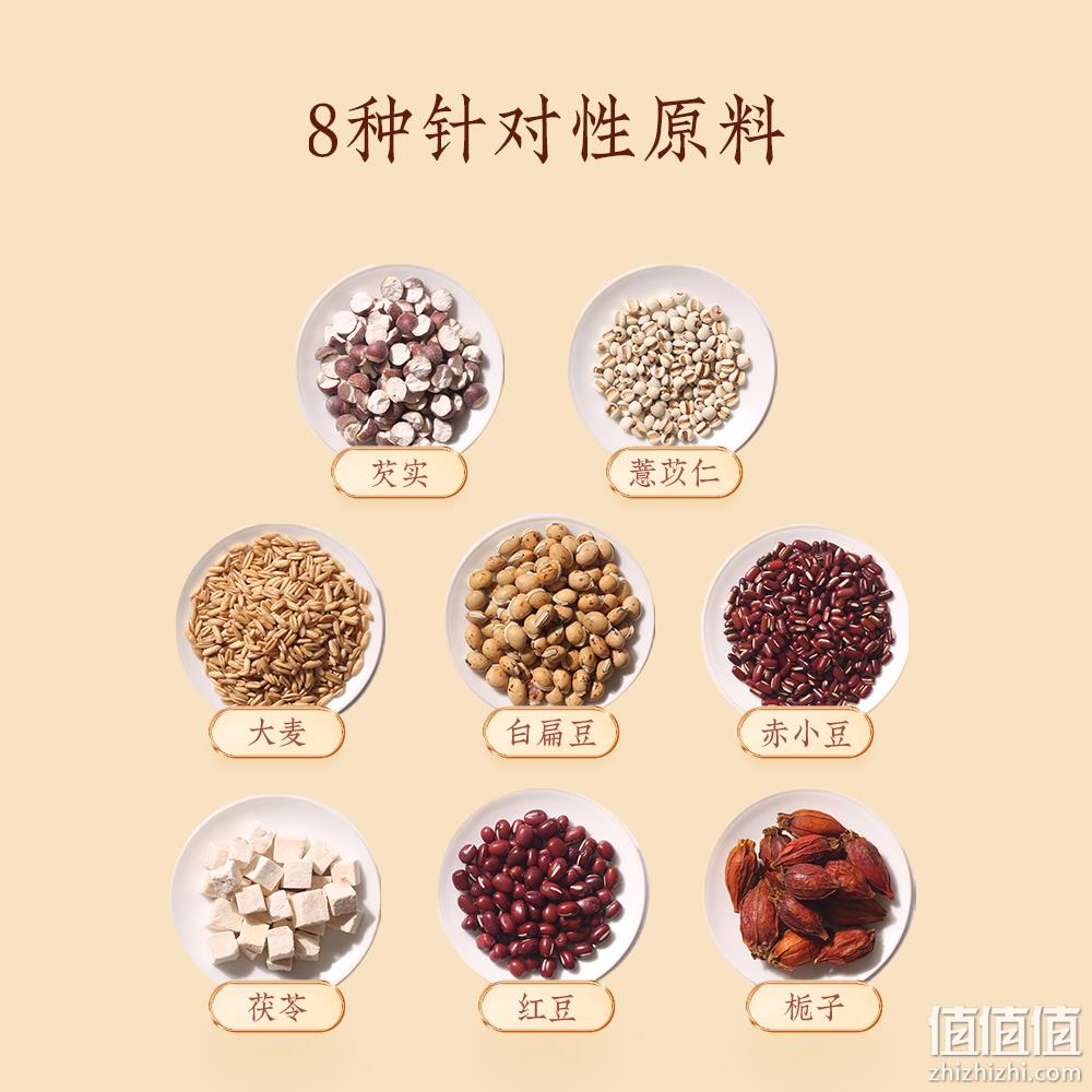 草晶华 破壁草本芡实红豆薏米养生茶 2g*16条*3盒 39.9元包邮（13.3元/盒） 值值值-买手聚集的地方