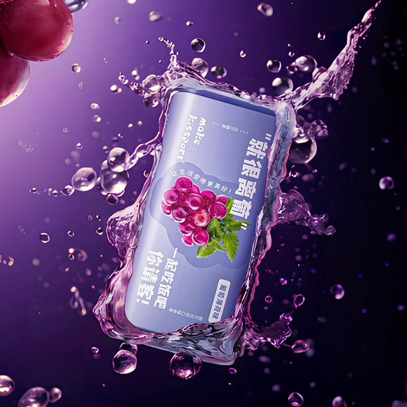 Kissport 无糖水果味薄荷糖 16g*8盒 19.9元包邮（2.48元/盒） 值值值-买手聚集的地方