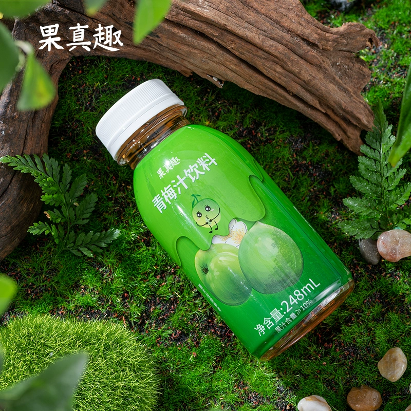 大耳牛 果真趣低糖低脂青梅汁饮料 248ml*10瓶 16.9元包邮（需领券） 值值值-买手聚集的地方