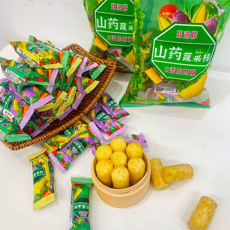 白菜价！聪师傅 非油炸 山药蔬菜棒30g0.1元包邮（双重优惠） 0.1元起包邮 值值值-买手聚集的地方
