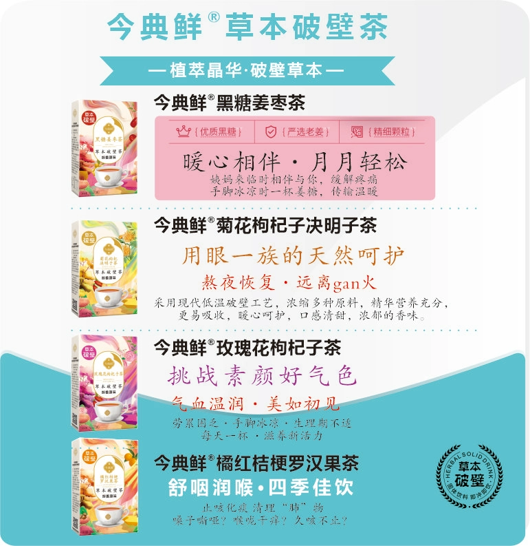 今典鲜 橘红桔梗罗汉果草本破壁茶2g×7袋×2盒装 另有多款可选 新低6.9元包邮（需用券） 值值值-买手聚集的地方