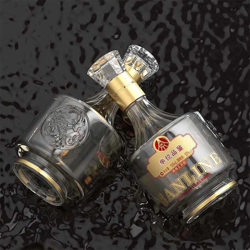五粮液股份出品，华位品鉴 龙腾四海52度绿豆酒500mL*4瓶礼盒装 298元包邮（需领券） 值值值-买手聚集的地方