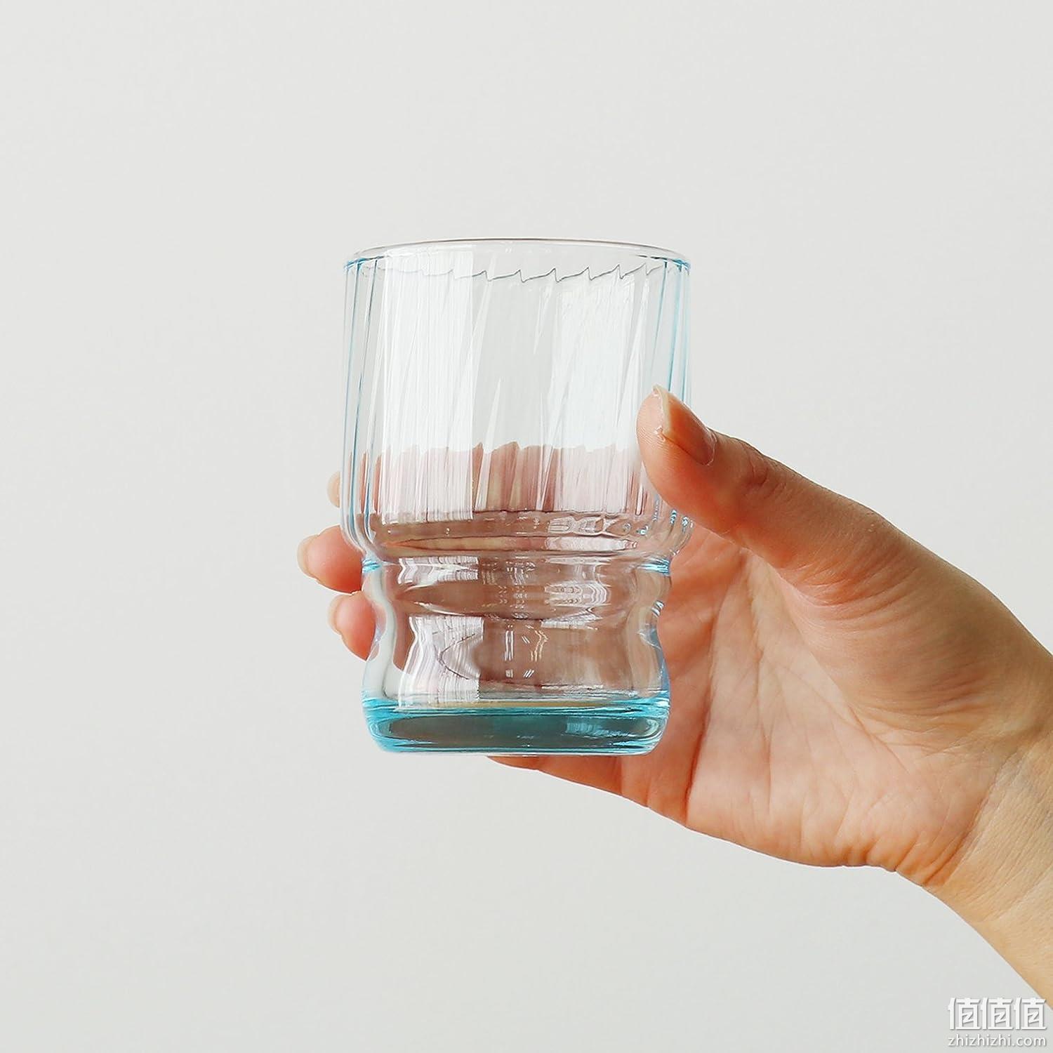 Aderia 阿德利亚 可叠放魔术螺纹玻璃杯235ml*6个装 BC-707 117.57元（折21.37元/个，天猫35元/个） 值值值-买手聚集的地方