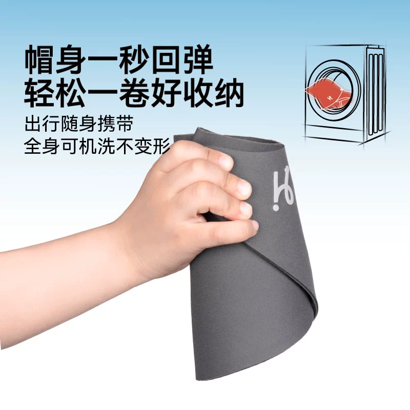 屡获国内外大奖，HeyBetter A类儿童成人超轻空顶卷卷帽防晒帽 多色 99元包邮（需领券） 值值值-买手聚集的地方