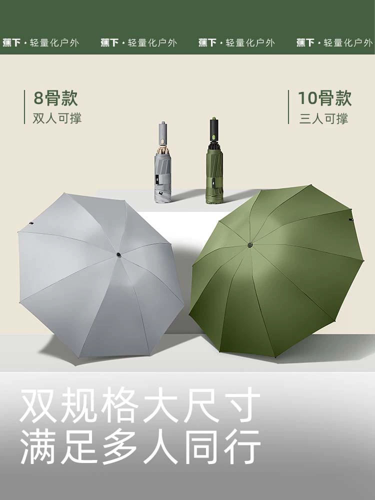 Banana Under 蕉下 起始系列 2023升级版全自动反向三折晴雨伞 3色 79元包邮（需领券） 值值值-买手聚集的地方