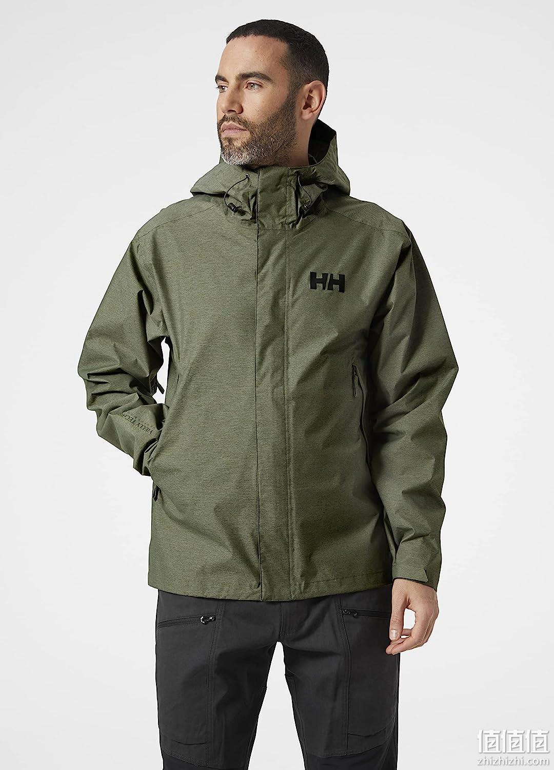 亚马逊销冠！直降百元！Helly Hansen 哈里汉森 Nari 2.5L 男士防水防风连帽夹克 62995 新低461.56元 值值值-买手聚集的地方