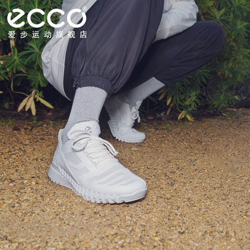 ECCO 爱步 Zipflex酷飞系列 男士网面透气减震跑步鞋 803784 539.38元 值值值-买手聚集的地方