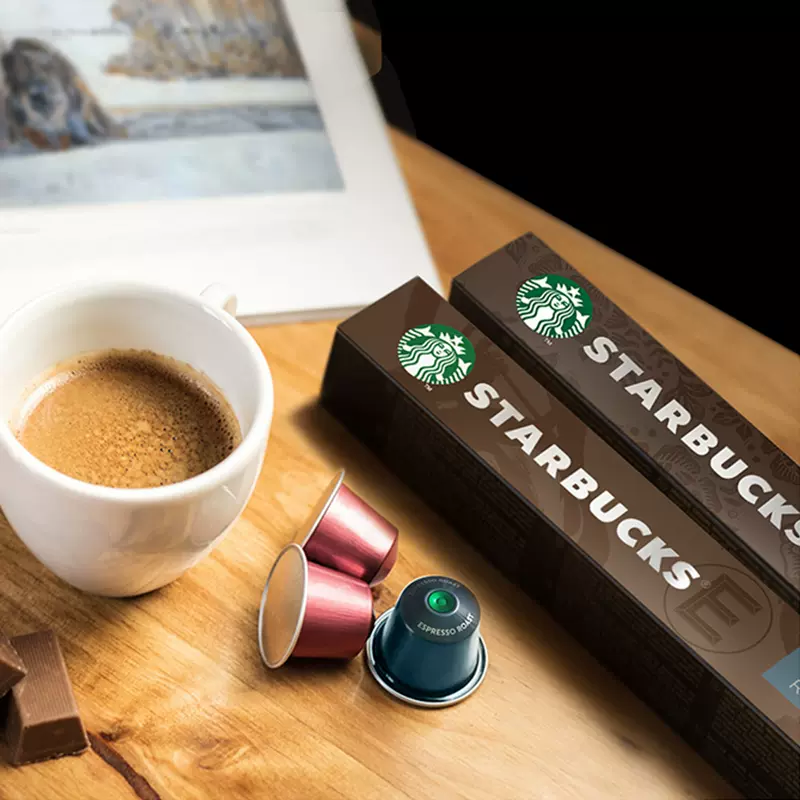 Starbucks 星巴克 Nespresso 浓郁胶囊咖啡 10粒*4盒 99元包邮（需领券） 值值值-买手聚集的地方