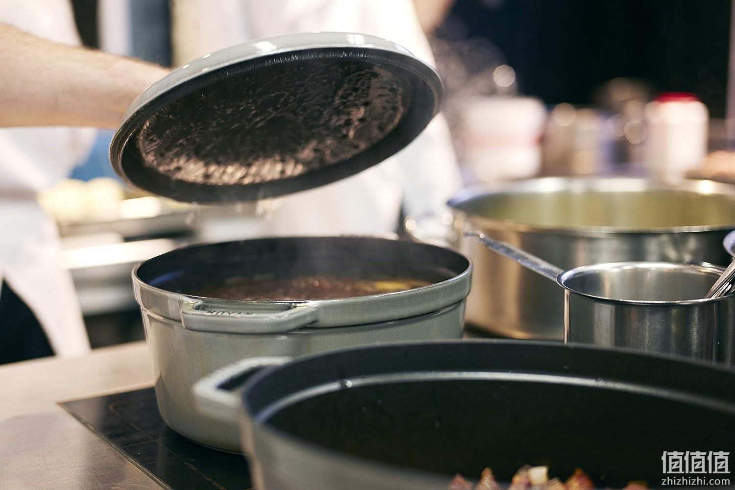 法国国宝级，Staub 珐宝 珐琅铸铁炖锅 18cm 694.1元 值值值-买手聚集的地方