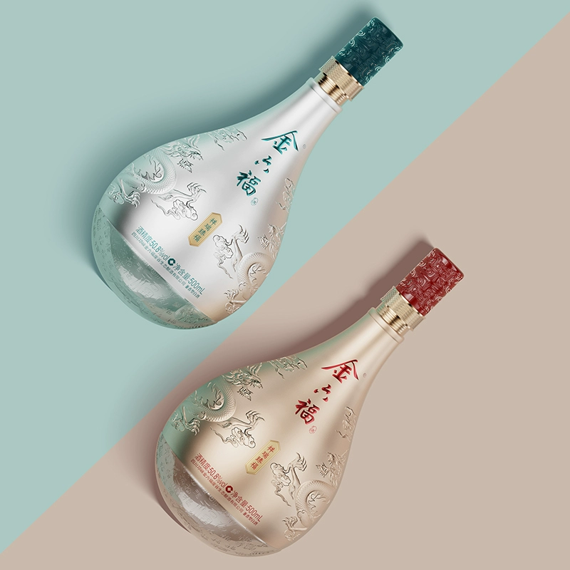 金六福 祥瑞臻福50.8度兼香型纯粮白酒 500ml*2瓶礼盒装 158元包邮（需用券） 值值值-买手聚集的地方