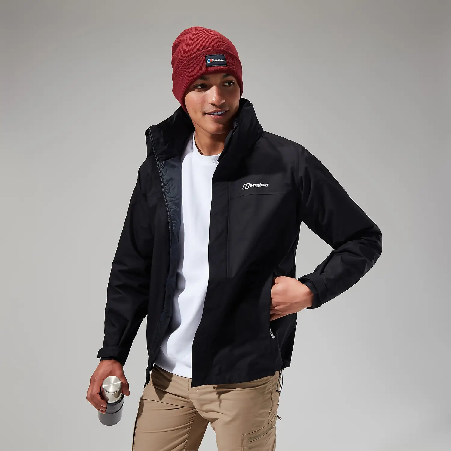 英国硬核户外品牌，Berghaus 贝豪斯 Rg Alpha 2.0 男士立领防水硬壳夹克 A000838 594.87元（官网£115） 值值值-买手聚集的地方