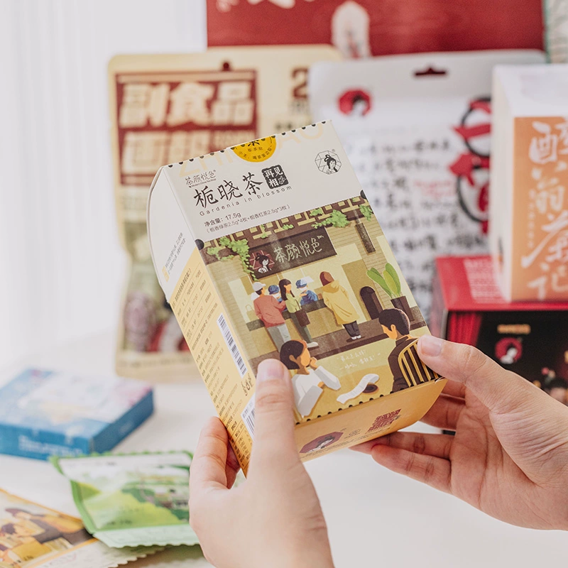 中秋限定礼盒,茶颜悦色 声声乌龙茶包伴手礼盒 139元包邮(双重优惠) 值值值-买手聚集的地方