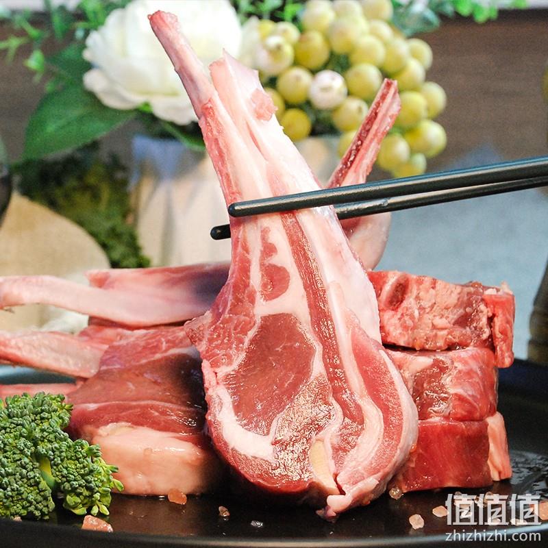 边塞风 盐池滩羊 法式羊排 420g*3件 148元包邮（拍3件） 值值值-买手聚集的地方