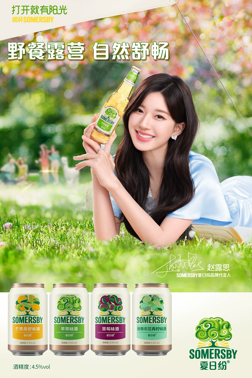 Carlsberg 嘉士伯 Somersby 夏日纷 混合口味果酒330ml*12罐 赠果味酒4瓶 79元包邮（需领券） 值值值-买手聚集的地方